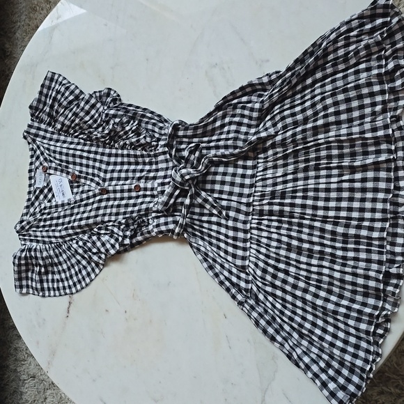 NWT SAYLOR Simona gingham mini dress size medium - Picture 7 of 13